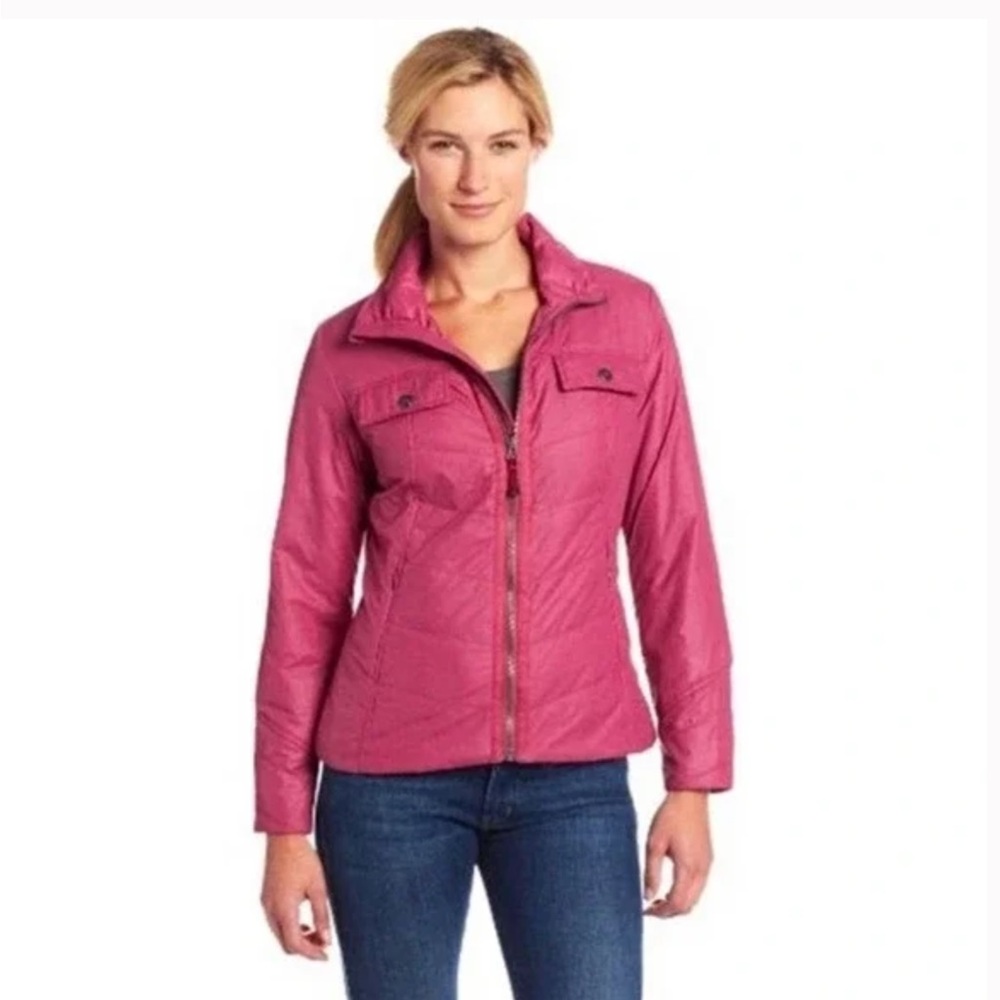 NEW Prana Chantal Puffer Jacket in Plum Red Size XL